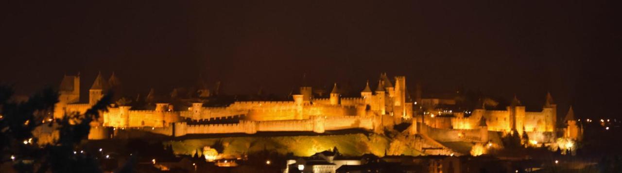 Chambre D'Hote Vue Imprenable Sur Cite - Villa Rose Carcassonne Bagian luar foto
